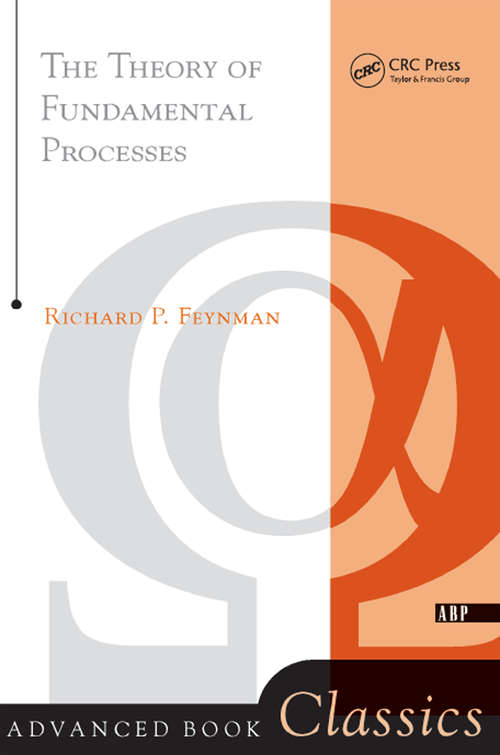 Book cover of Theory of Fundamental Processes