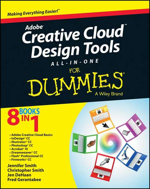 Book cover of Adobe Creative Cloud Design Tools All-in-One For Dummies