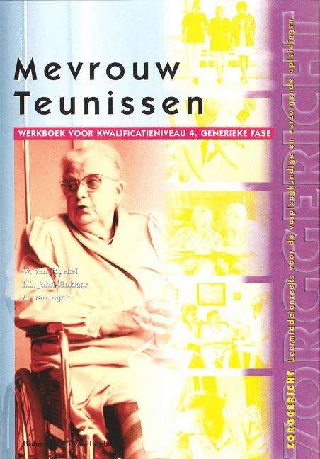 Book cover of Mevrouw Teunissen