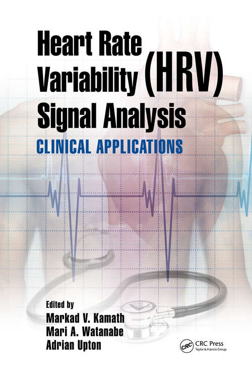 Book cover of Heart Rate Variability (HRV) Signal Analysis: Clinical Applications (1)