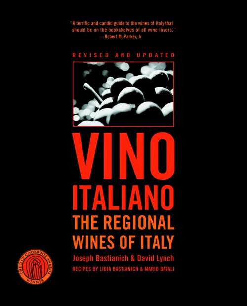 Book cover of Vino Italiano: The Regional Wines of Italy