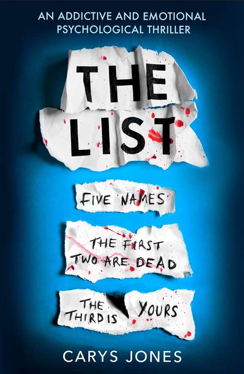 Book cover of The List: ‘A terrifyingly twisted and devious story' that will take your breath away
