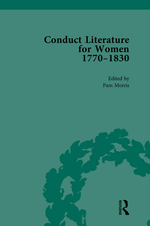 Book cover of Conduct Literature for Women, Part IV, 1770-1830 vol 3