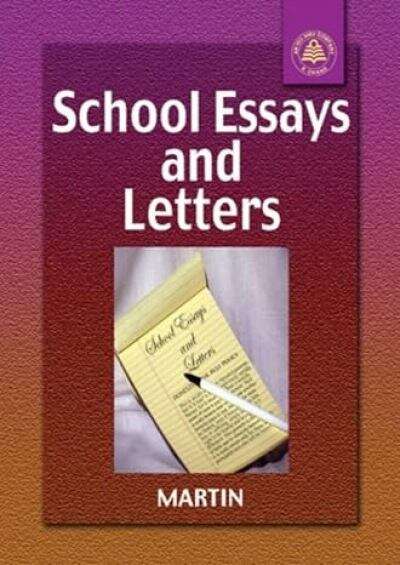 Book cover of School Essays And Letters