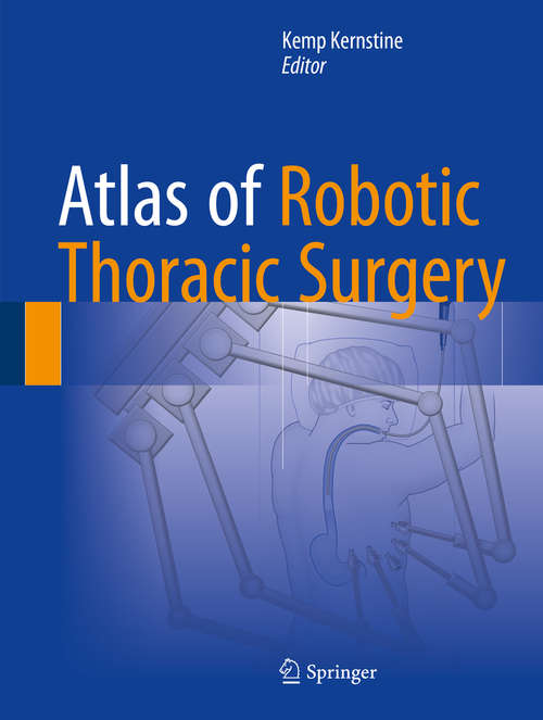Book cover of Atlas of Robotic Thoracic Surgery