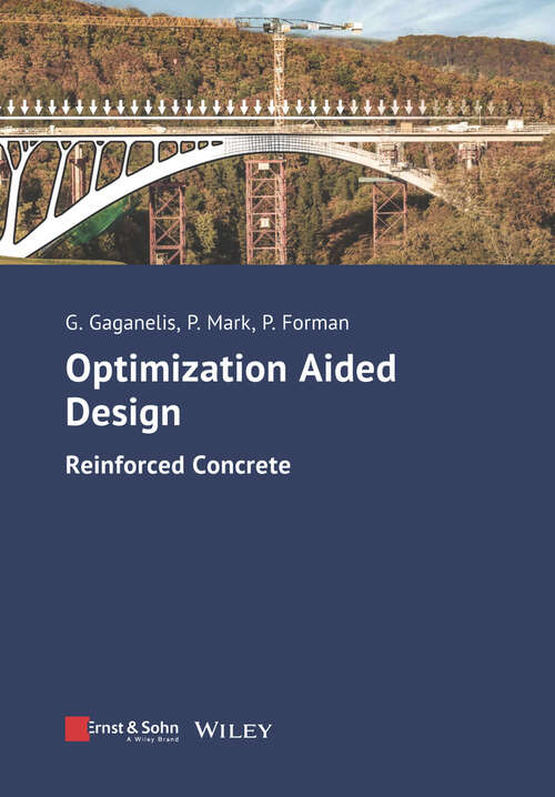 Book cover of Optimization Aided Design: Reinforced Concrete