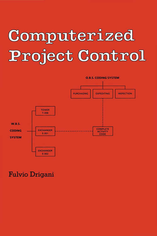 Book cover of Computerized Project Control