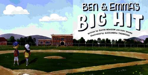 Book cover of Ben and Emma's Big Hit