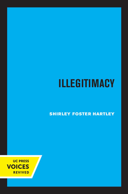 Book cover of Illegitimacy