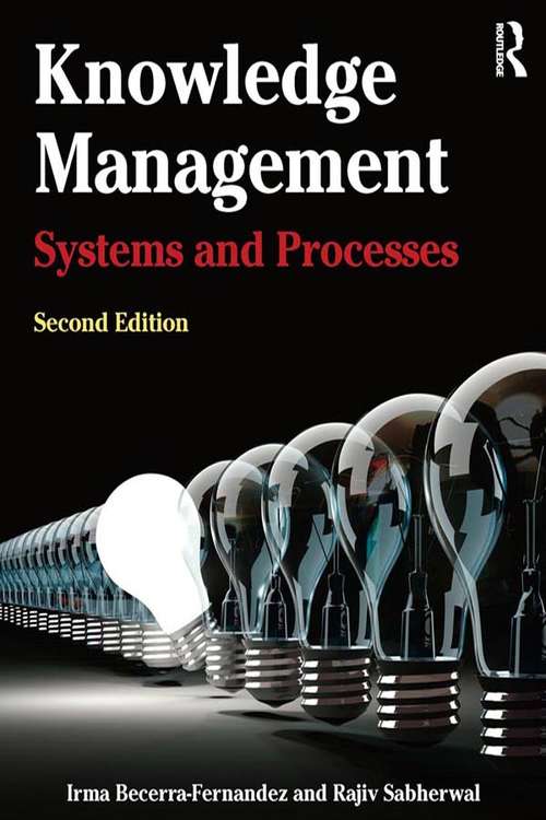 Book cover of Knowledge Management: Systems and Processes (2)