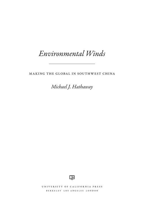 Book cover of Environmental Winds