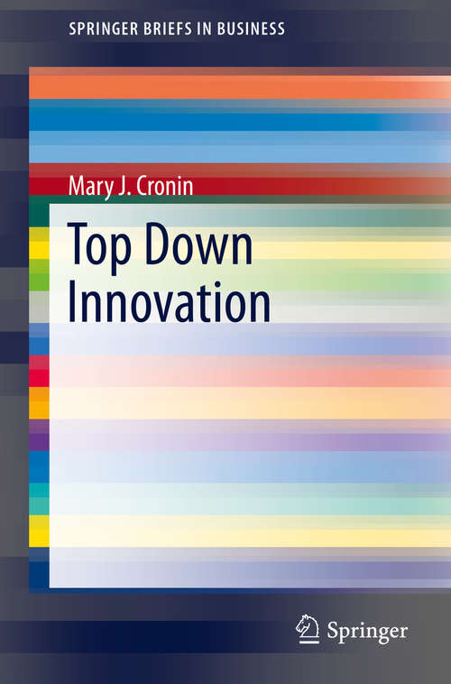 Book cover of Top Down Innovation