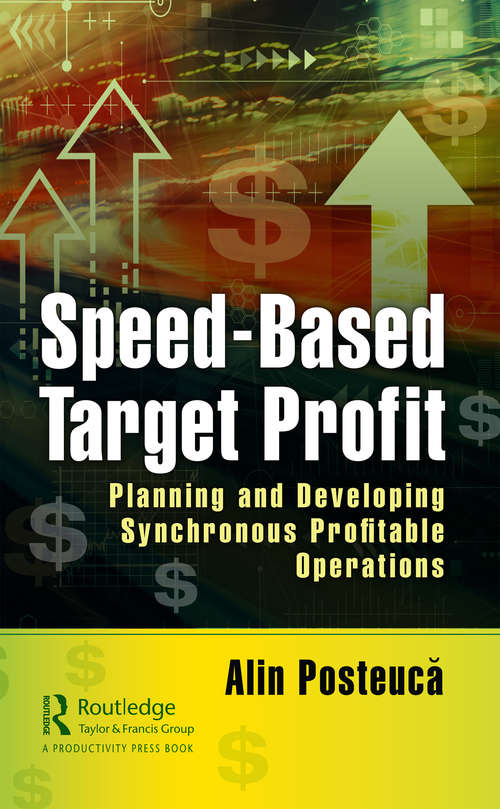 Book cover of Speed-Based Target Profit: Planning and Developing Synchronous Profitable Operations