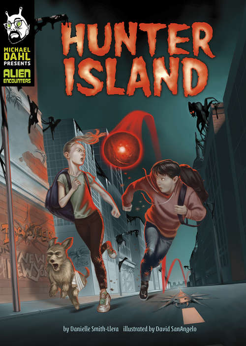 Book cover of Hunter Island (Michael Dahl Presents: Alien Encounters)