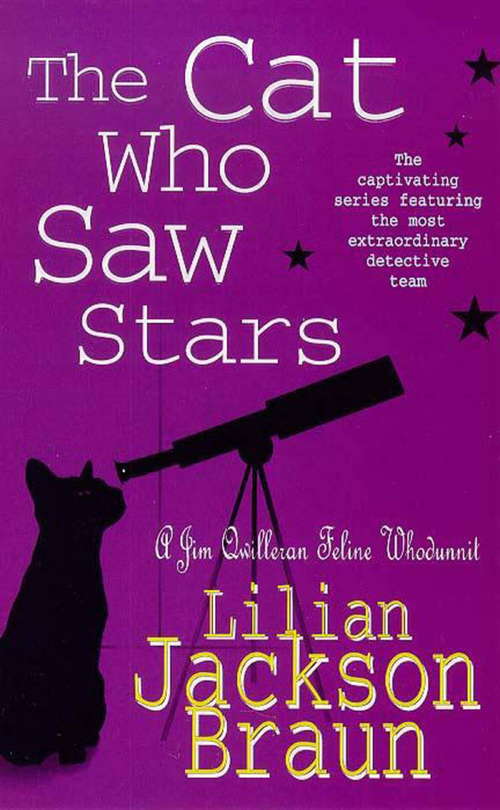 Book cover of The Cat Who Saw Stars: A quirky feline mystery for cat lovers everywhere (The Cat Who... Mysteries #21)