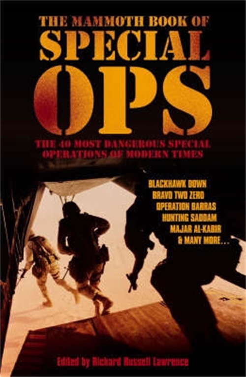 Book cover of The Mammoth Book of Special Ops (Mammoth Books #359)