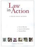 Book cover of Law In Action: A Socio-Legal Reader