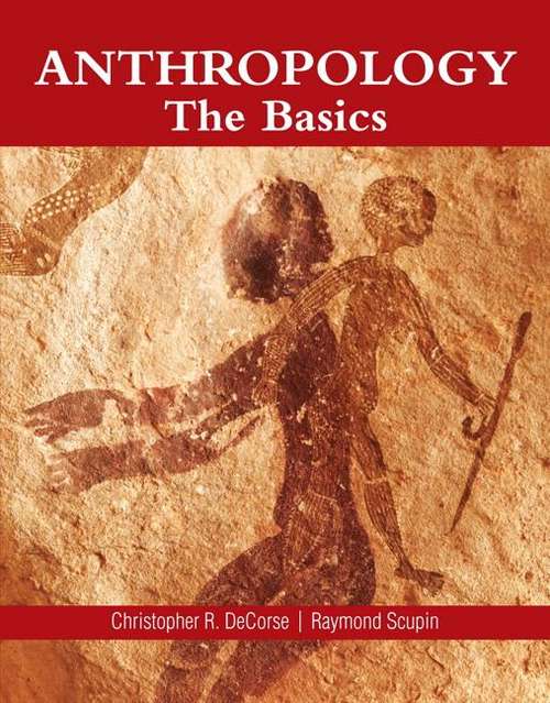 Book cover of Anthropology: The Basics