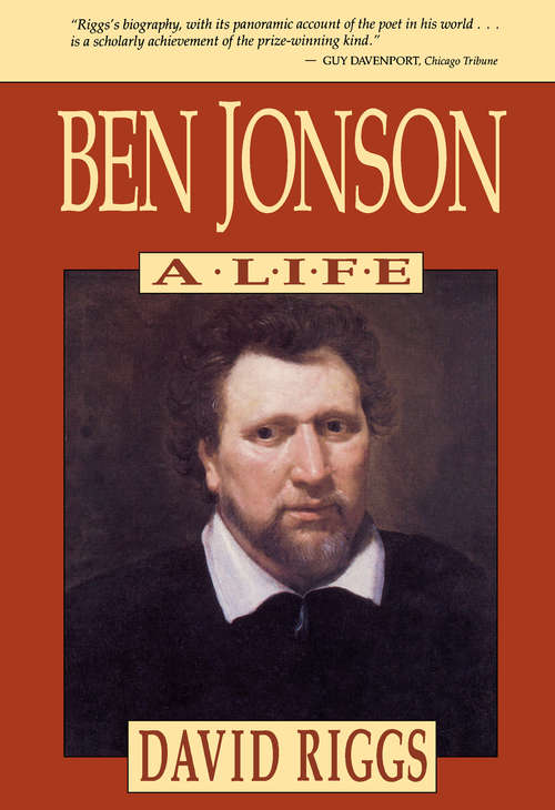 Book cover of Ben Jonson: A Life