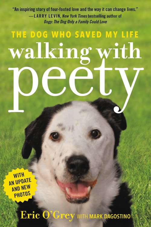 Book cover of Walking with Peety: How An Overweight, Middle-aged Shelter Dog Saved My Overweight, Middle-aged Self