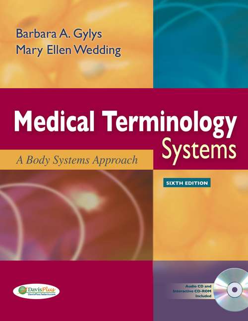 Book cover of Medical Terminology Systems: A Body Systems Approach (6th edition)