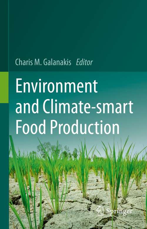 Book cover of Environment and Climate-smart Food Production (1st ed. 2022)