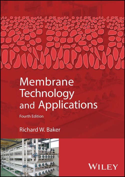 Book cover of Membrane Technology and Applications (4)