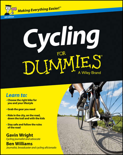 Book cover of Cycling For Dummies - UK