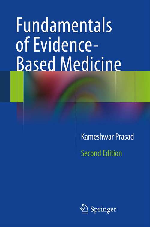 Book cover of Fundamentals of Evidence Based Medicine