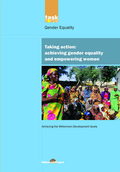 Book cover of UN Millennium Development Library: Achieving Gender Equality and Empowering Women