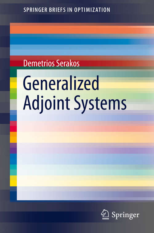 Book cover of Generalized Adjoint Systems