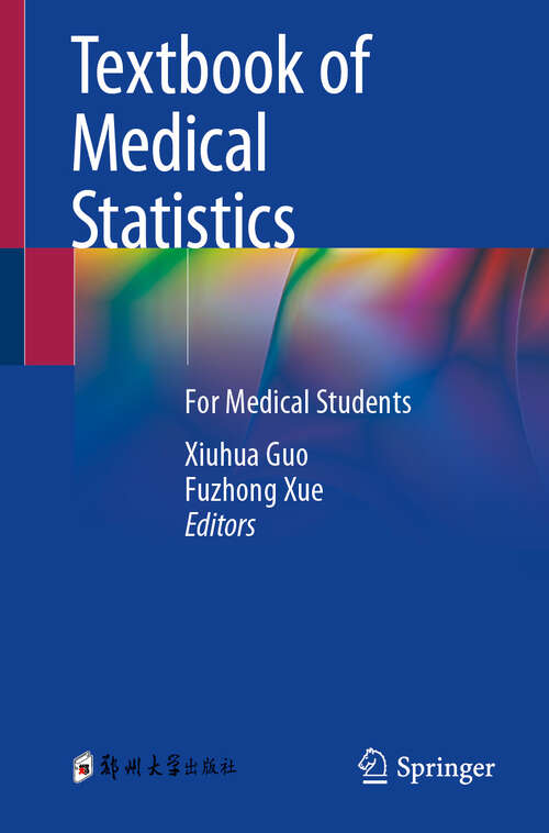 Book cover of Textbook of Medical Statistics: For Medical Students (2024)