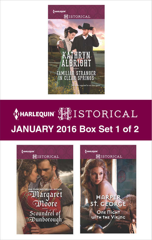 Book cover of Harlequin Historical January 2016 - Box Set 1 of 2