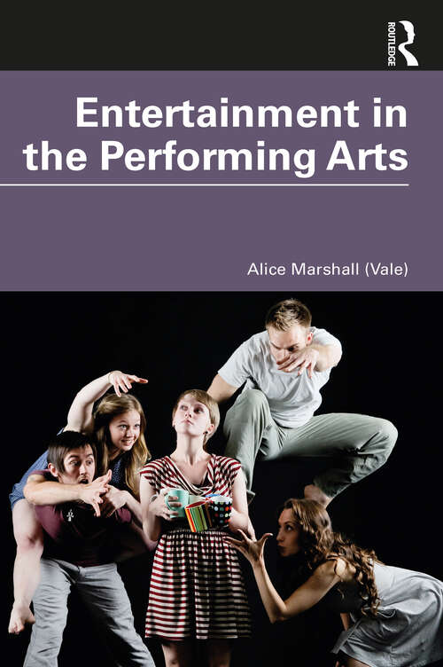 Book cover of Entertainment in the Performing Arts