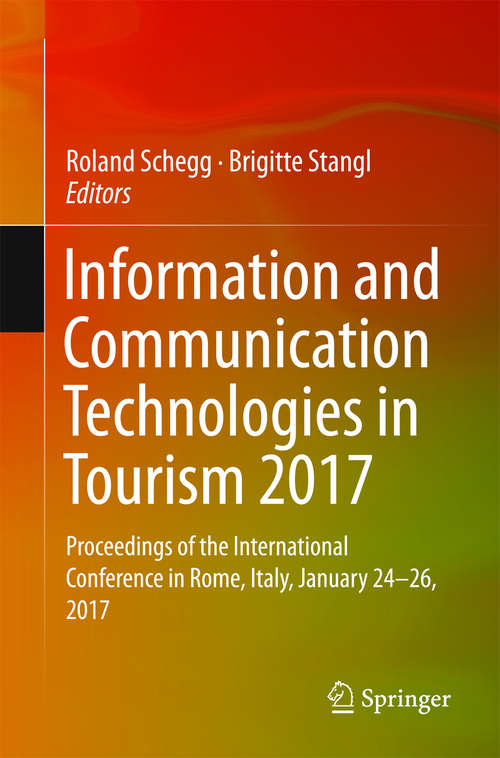 Book cover of Information and Communication Technologies in Tourism 2017