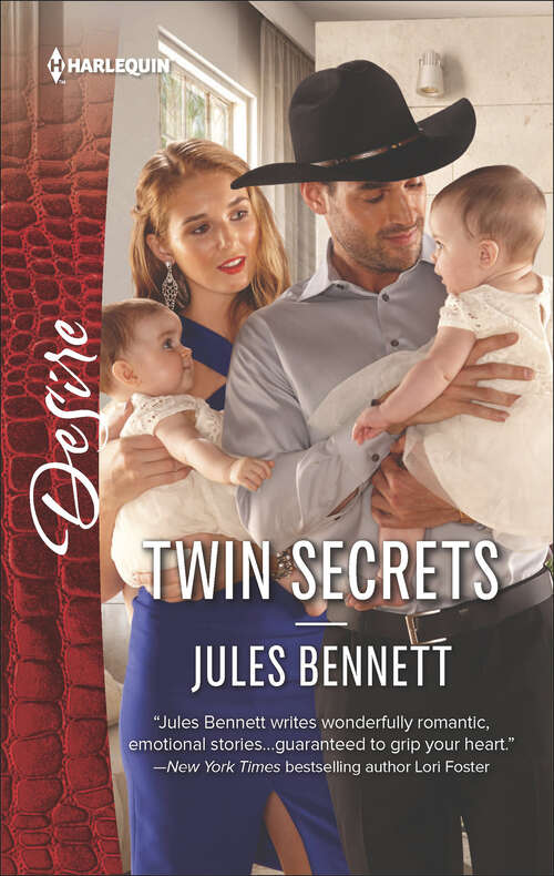 Book cover of Twin Secrets (The Rancher's Heirs #1)