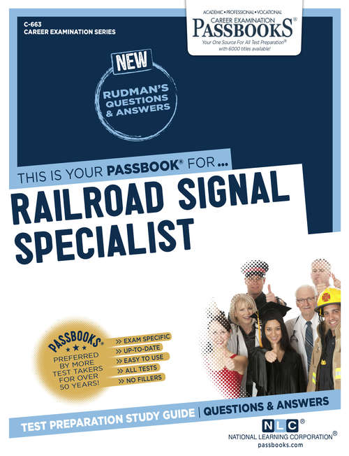 Book cover of Railroad Signal Specialist: Passbooks Study Guide (Career Examination Series: C-663)