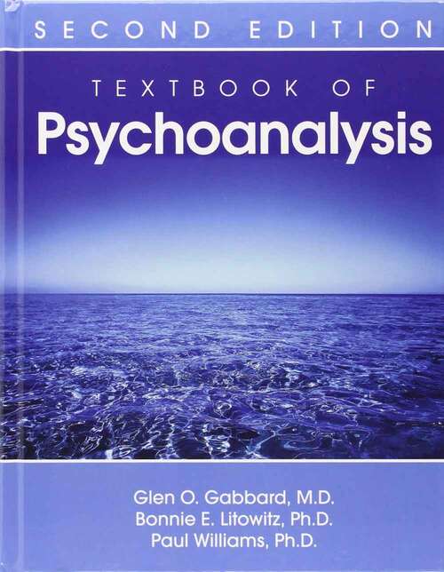 Book cover of Textbook of Psychoanalysis (Second Edition)