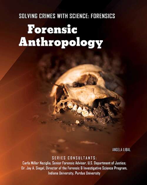 Book cover of Forensic Anthropology (Solving Crimes With Science: Forensics)
