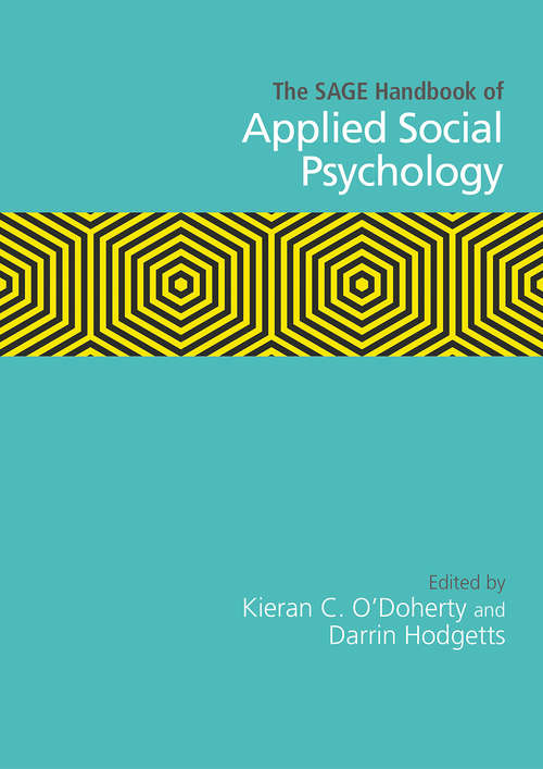 Book cover of The SAGE Handbook of Applied Social Psychology