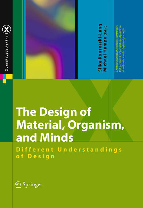 Book cover of The Design of Material, Organism, and Minds