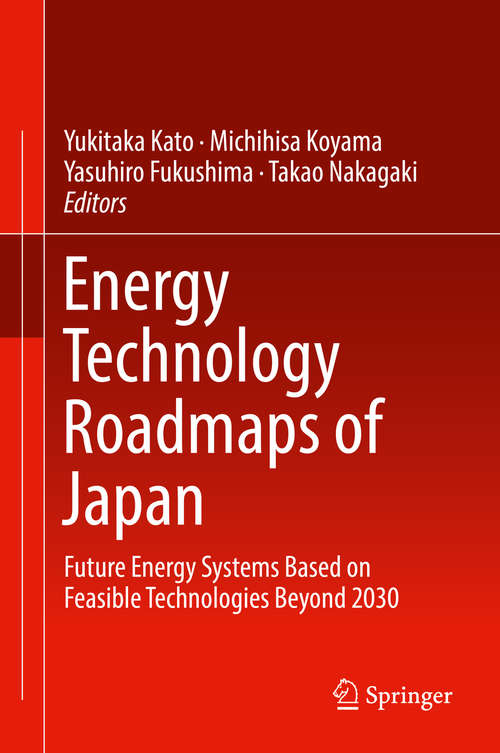 Book cover of Energy Technology Roadmaps of Japan