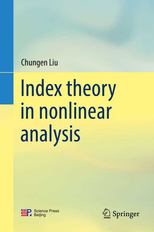 Book cover of Index theory in nonlinear analysis (1st ed. 2019)