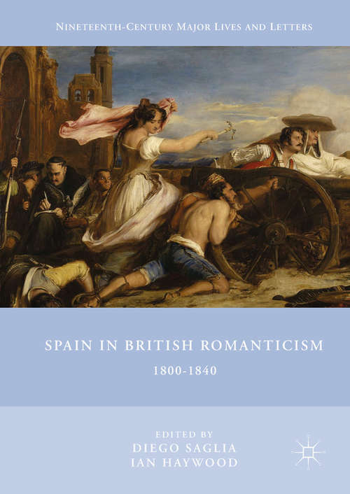 Book cover of Spain in British Romanticism