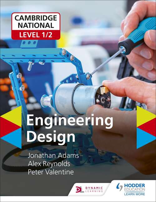 Book cover of OCR Cambridge National Level 1/2 Award/Certificate in Engineering Design