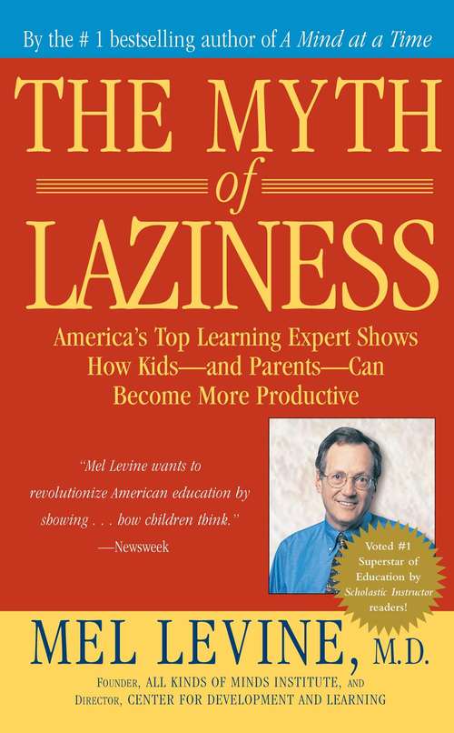 Book cover of The Myth of Laziness
