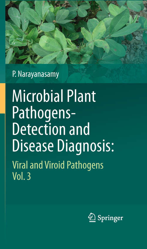Book cover of Microbial Plant Pathogens-Detection and Disease Diagnosis: