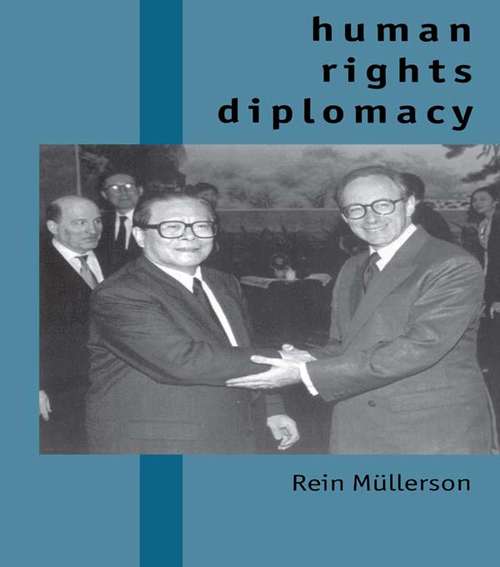 Book cover of Human Rights Diplomacy