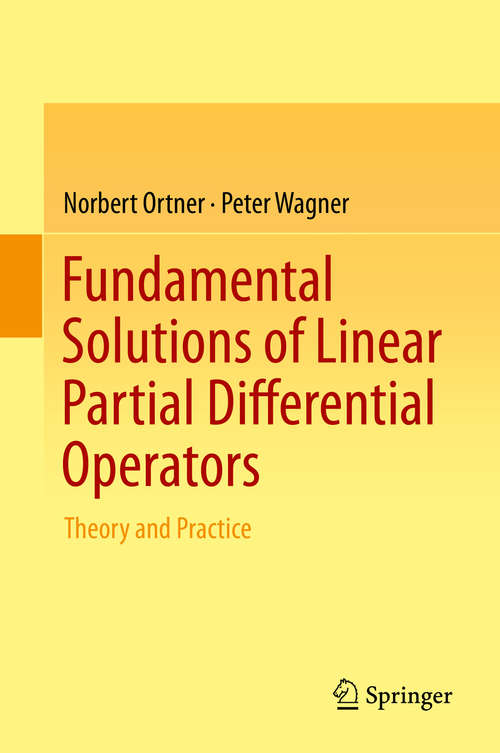 Book cover of Fundamental Solutions of Linear Partial Differential Operators