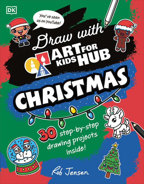 Book cover of Draw with Art for Kids Hub Christmas